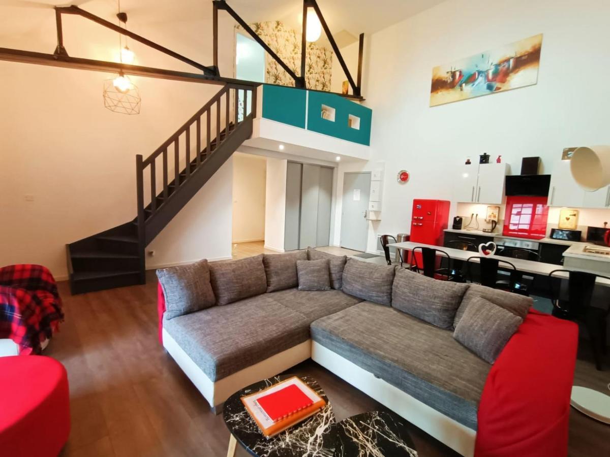Superbe Appartement Type Loft En Duplex Rue Buat Шалон-ан-Шампань Екстер'єр фото
